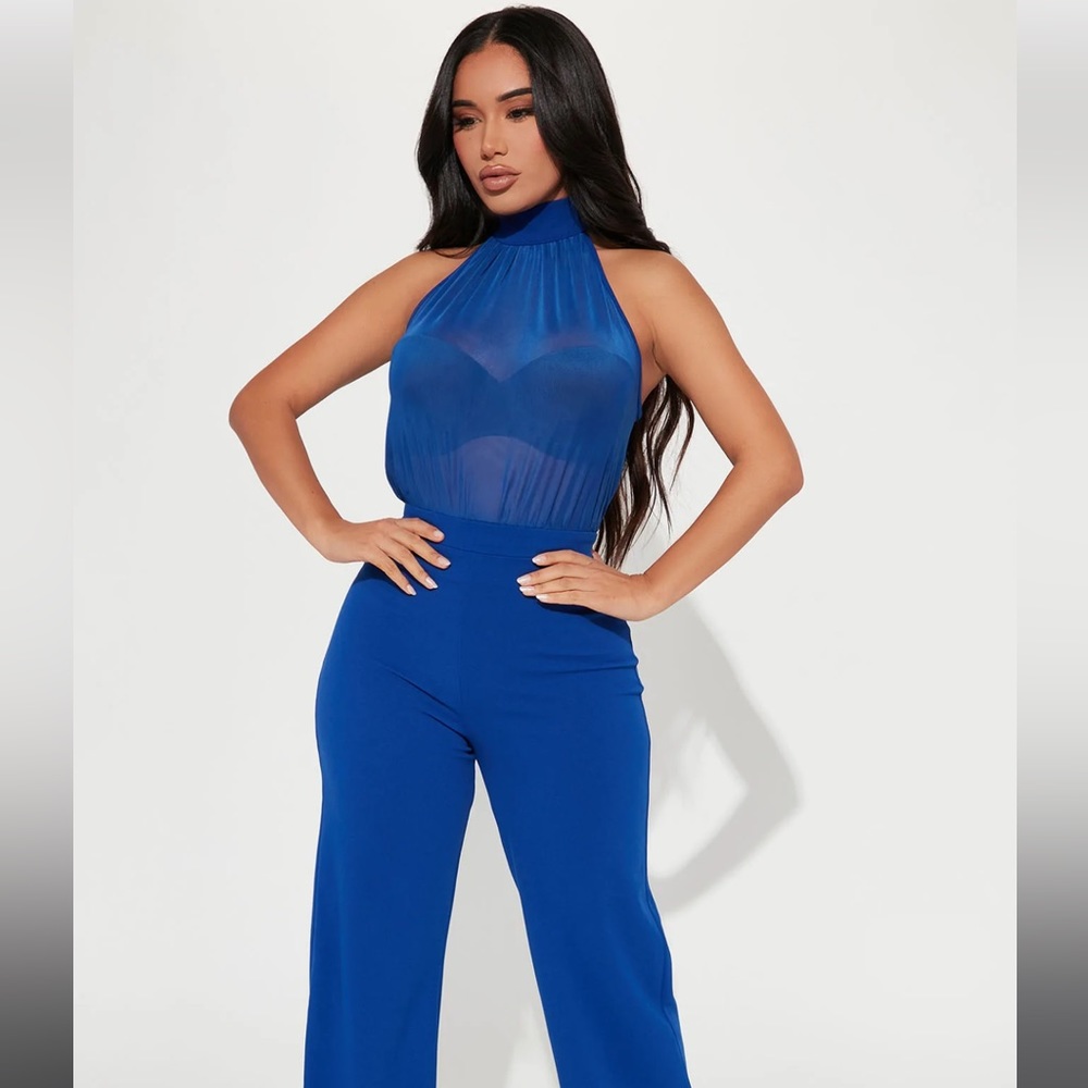 Royal Blue Jumpsuit